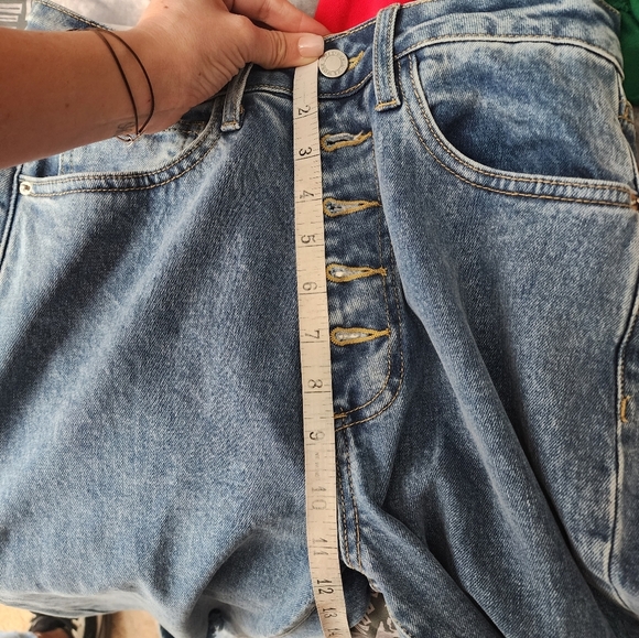 NEW We Wore What The Danielle Jeans High Rise Straight 27 - Picture 14 of 14